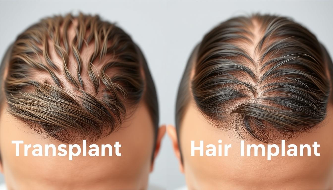 Diferença entre transplante capilar e implante