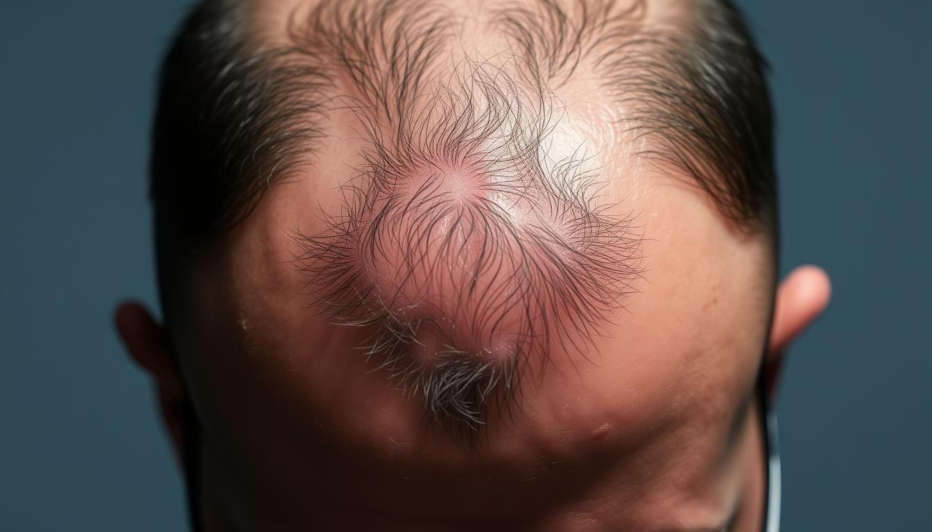 Transplante capilar falhado